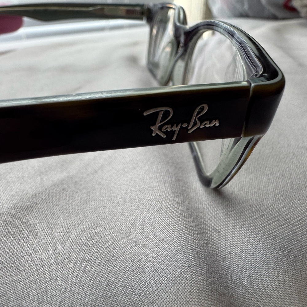 Ray-ban Tortoise Shell Rectangular Glasses - Picture 8 of 11